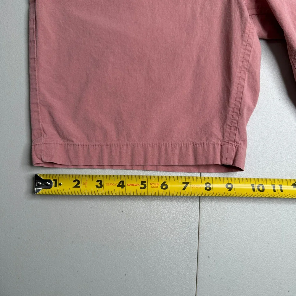 Banana Republic Mens Small Pink‎ Elastic Waist Drawstring Cotton Shorts
